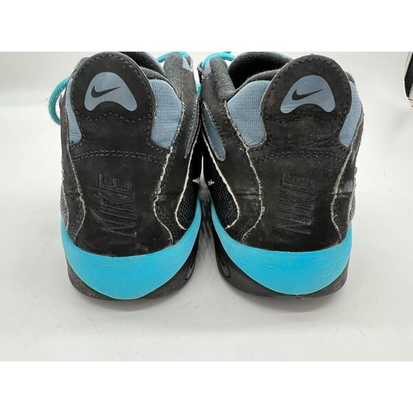 Nike Youth Air Turf Raider Cross Training Shoes Sneakers Mid Top Size 7Y Black - Picture 10 of 12